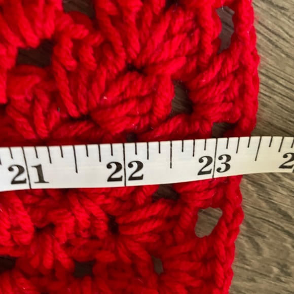 Hand Crochet Lap Blanket - Picture 2 of 3